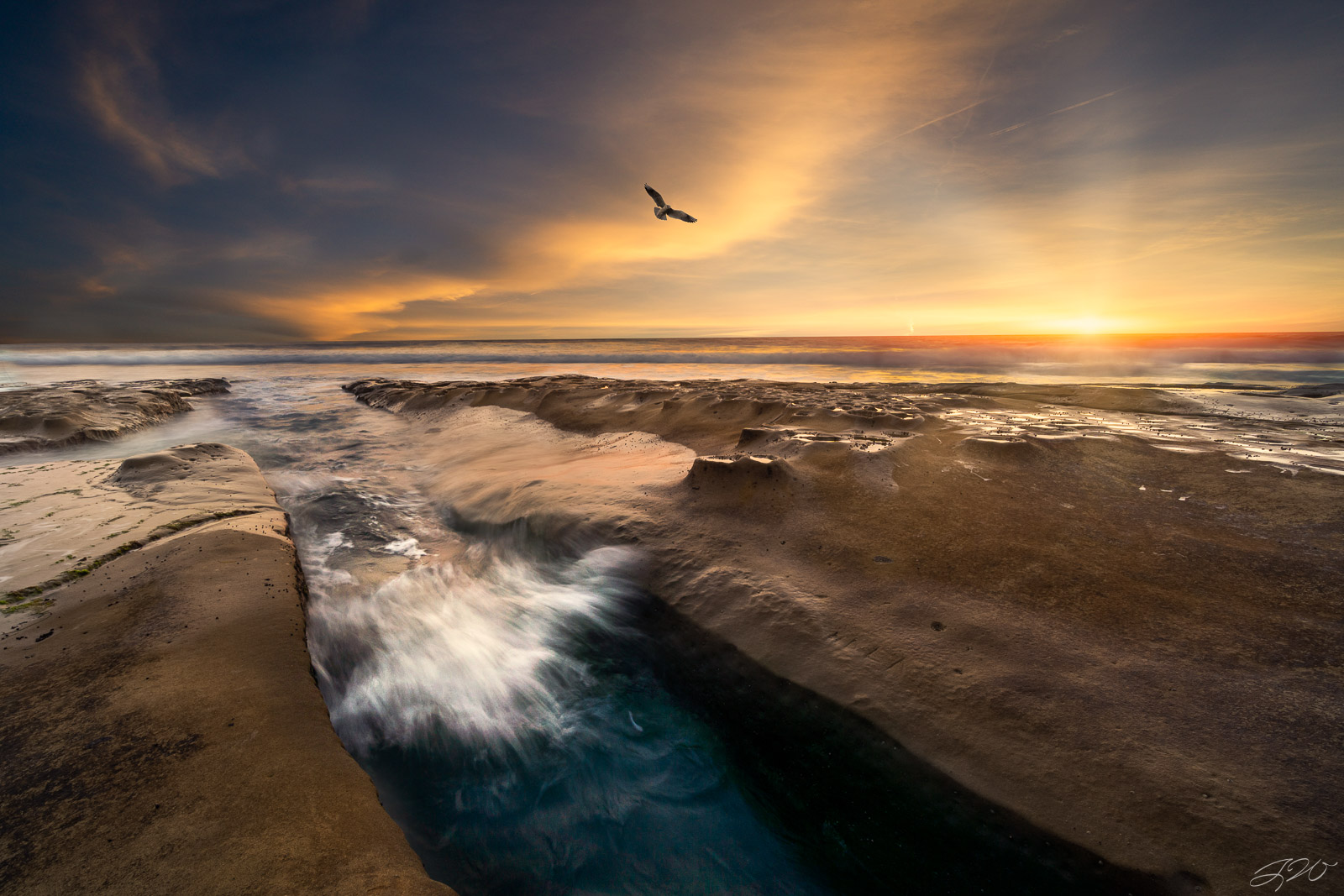 Learning to Fly Fine Art Limited Edition of 100. The waves kept crashing, each one of them as strong and bold as the last. Seagulls circled above...
